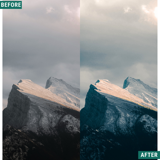 Cream Teal LIMITED Lightroom Presets Pack