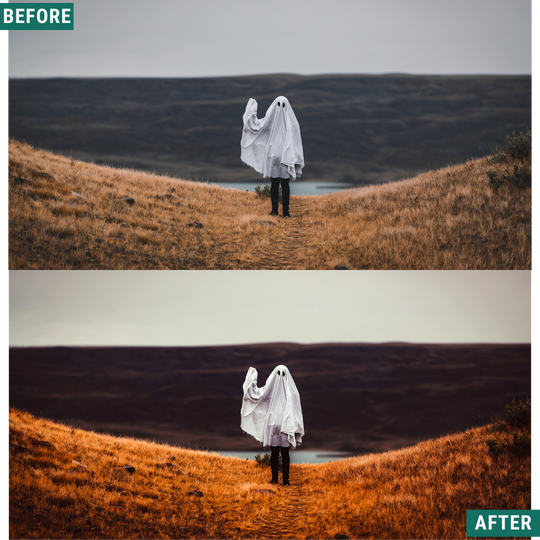 Spooky Orange LIMITED Lightroom Presets Pack