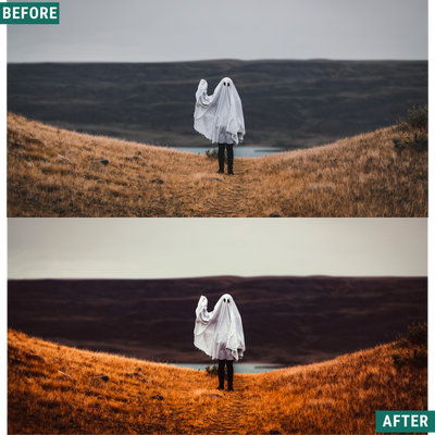 Spooky Orange LIMITIERTES Lightroom-Presets-Paket