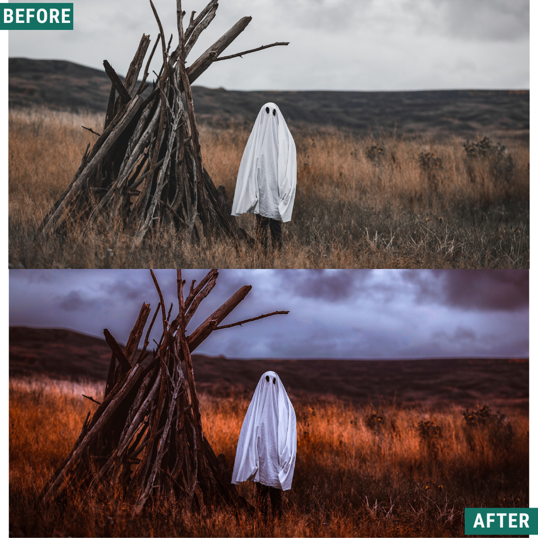 Spooky Cinema LIMITIERTES Lightroom-Presets-Paket