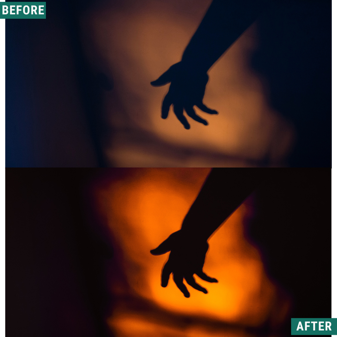 Spooky Orange Lightroom Presets Pack