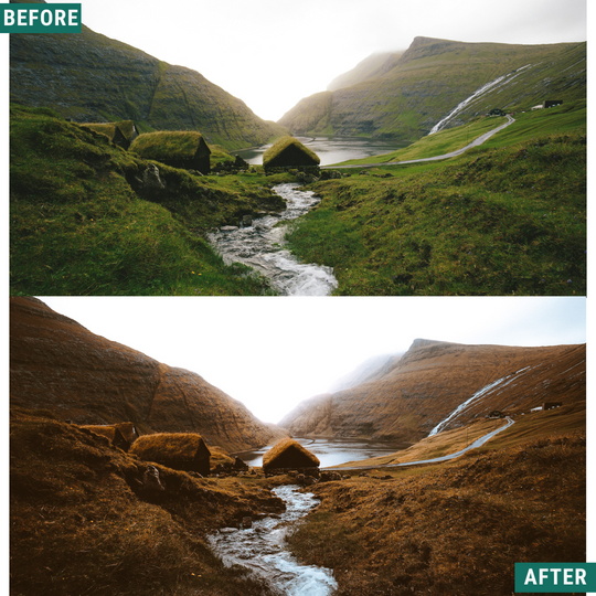 Rustic Land Lightroom Presets Pack