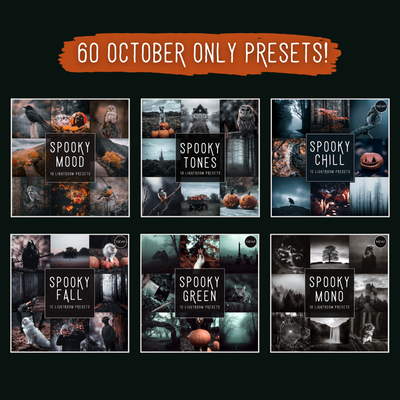 Spooky Bundle LIMITED 60 Lightroom Presets