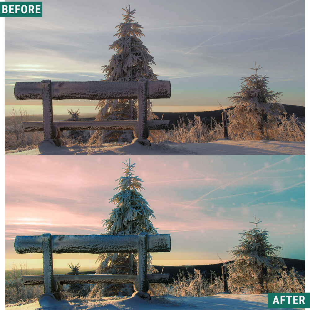 Winter AI Color Lightroom Toolkit