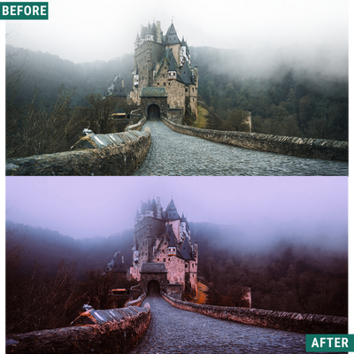 Spooky Cinema LIMITIERTES Lightroom-Presets-Paket