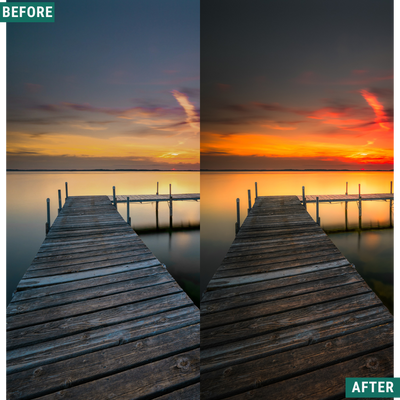 Dusk & Dawn Lightroom Presets Pack