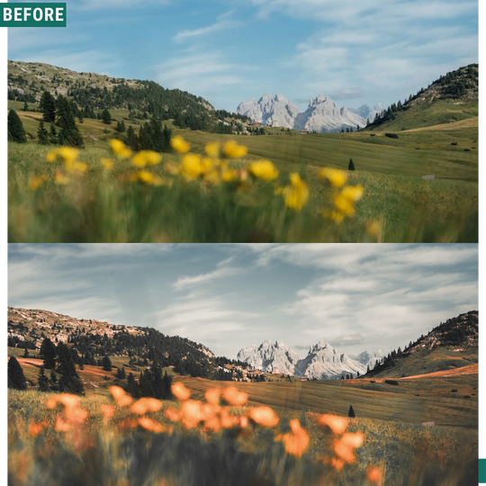 Gold Valley LIMITED Lightroom Presets Pack