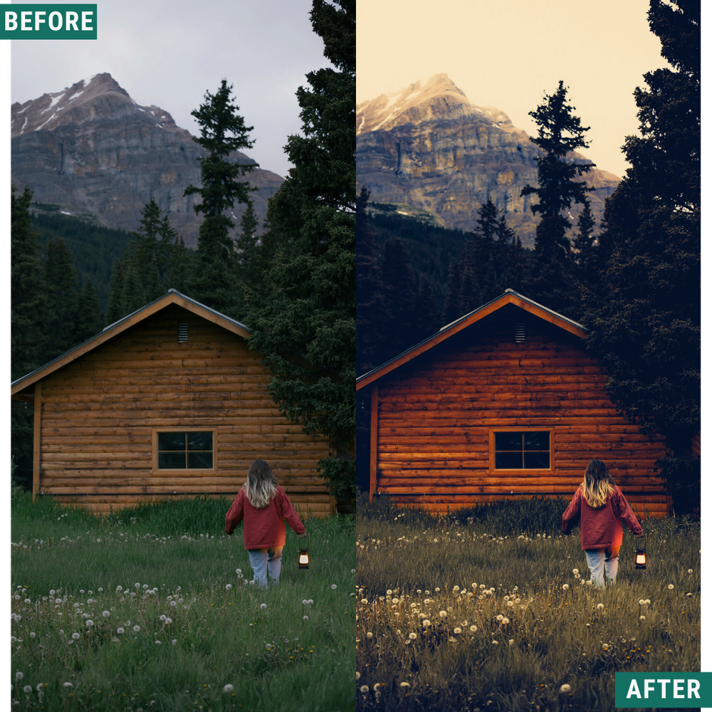 Warm Dusk LIMITED Lightroom Presets Pack