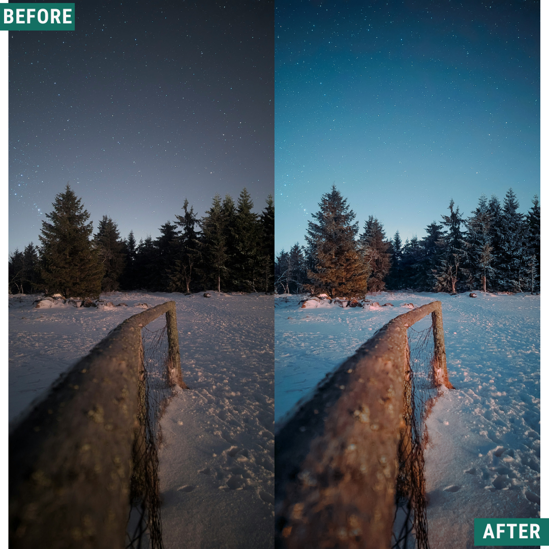 Night Cold LIMITED Lightroom Presets Pack
