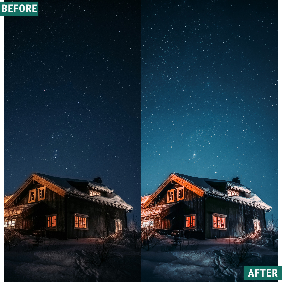 Night Cold LIMITED Lightroom Presets Pack