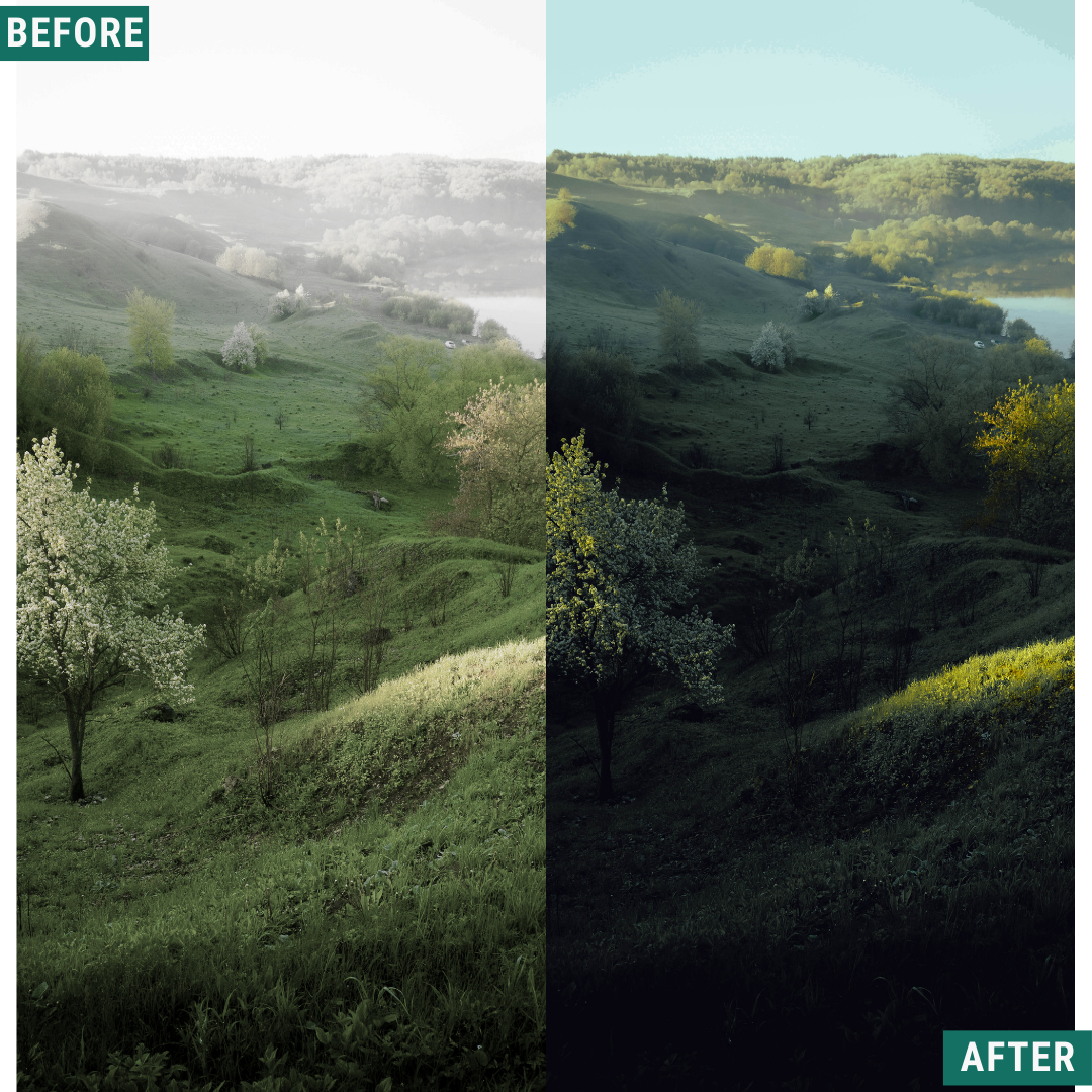 Dark Scape Lightroom Presets Pack