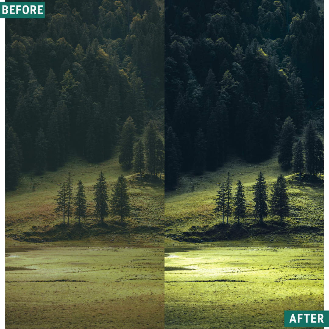 Dark Scape Lightroom Presets Pack