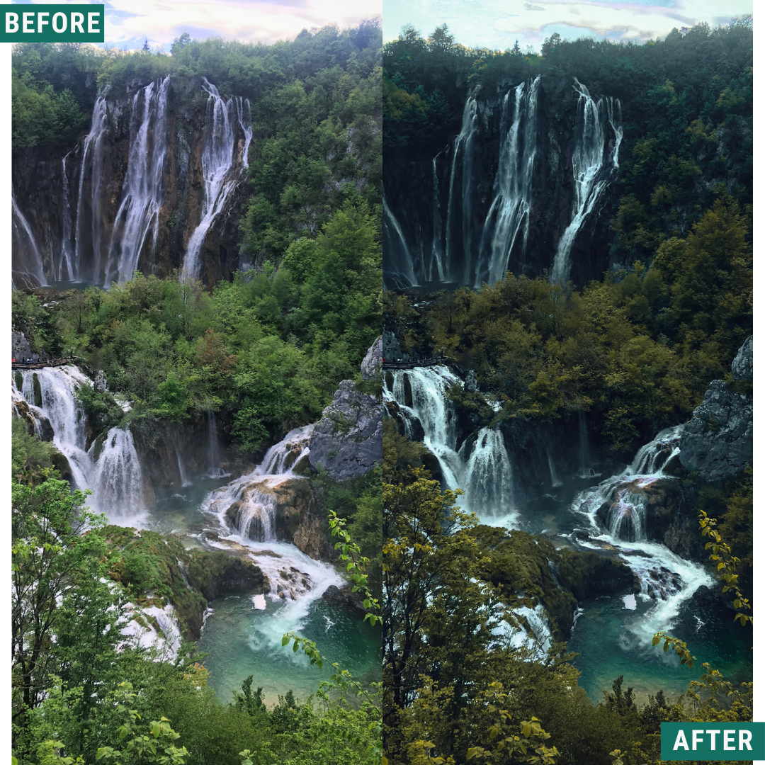 Wild Green Lightroom-Voreinstellungen-Paket