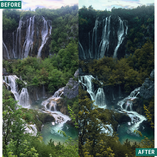 Wild Green Lightroom-Voreinstellungen-Paket