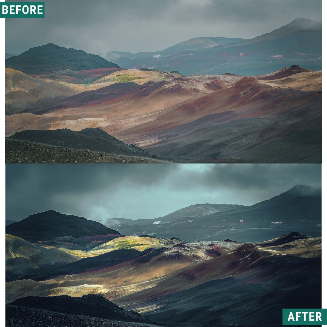 Wild Green Lightroom-Voreinstellungen-Paket