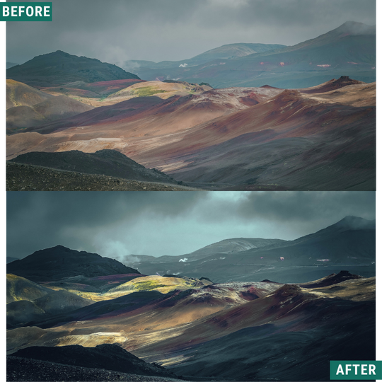 Wild Green Lightroom-Voreinstellungen-Paket