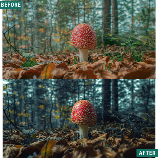 Wild Green Lightroom-Voreinstellungen-Paket