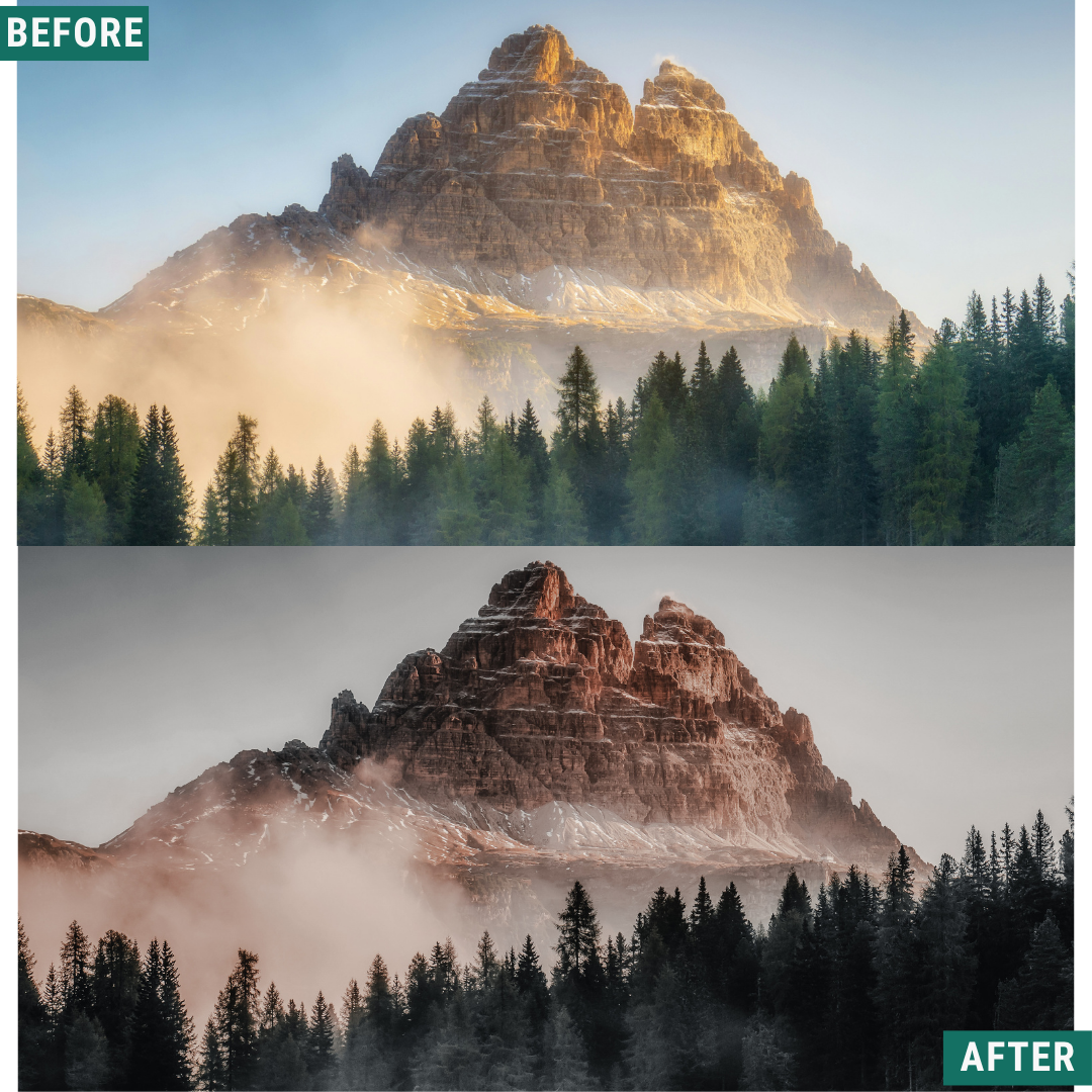 Muted Brown LIMITED Lightroom Presets Pack