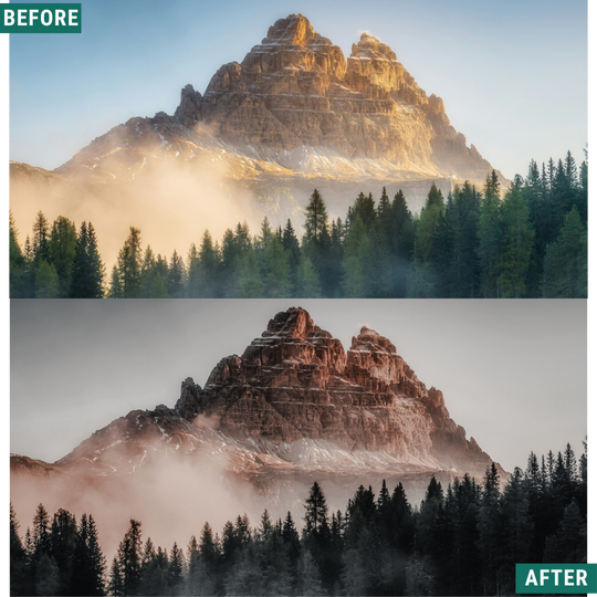 Muted Brown LIMITED Lightroom Presets Pack
