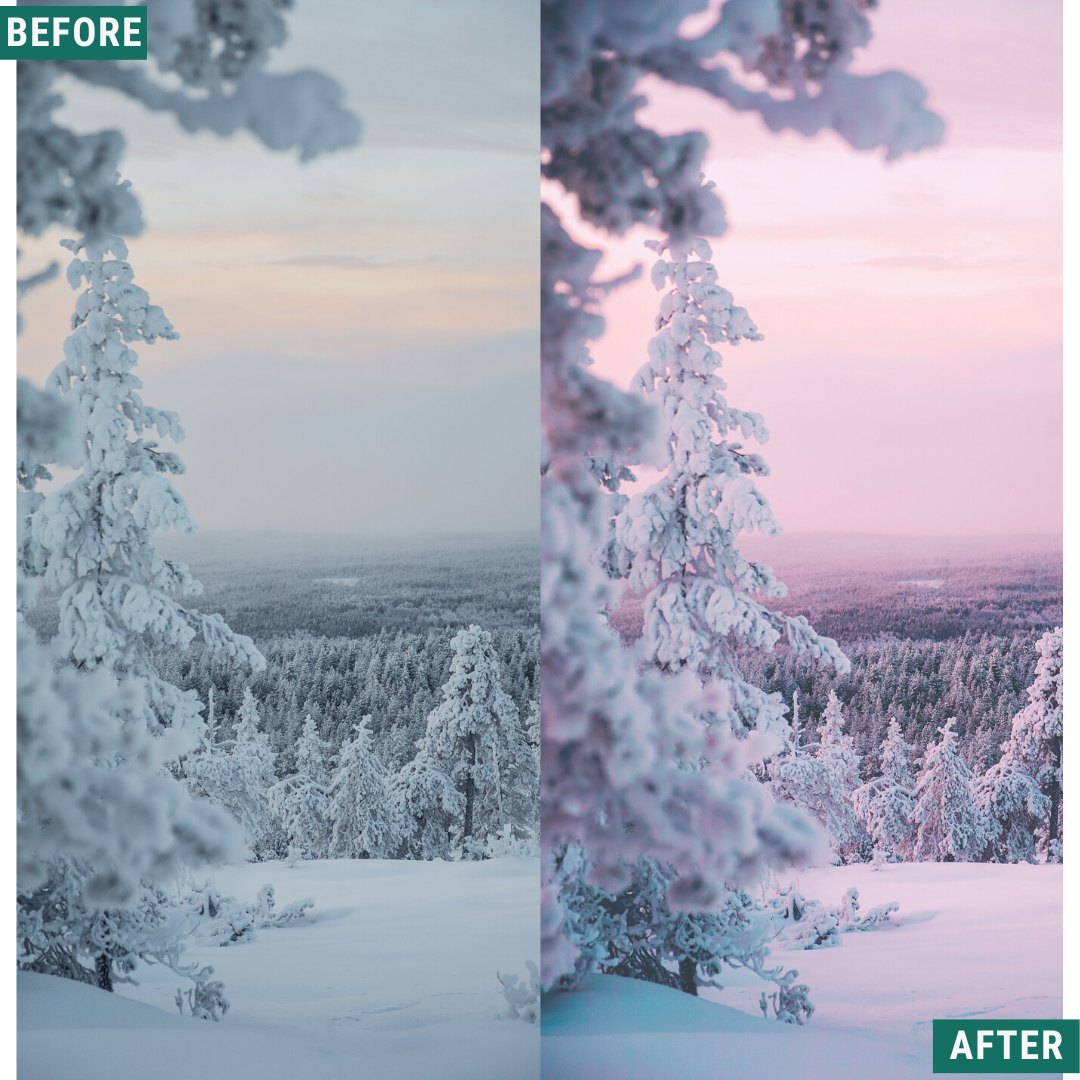 Winter Dawn Capture One & LUT Presets Pack