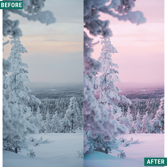 Winter Dawn Capture One & LUT Presets Pack