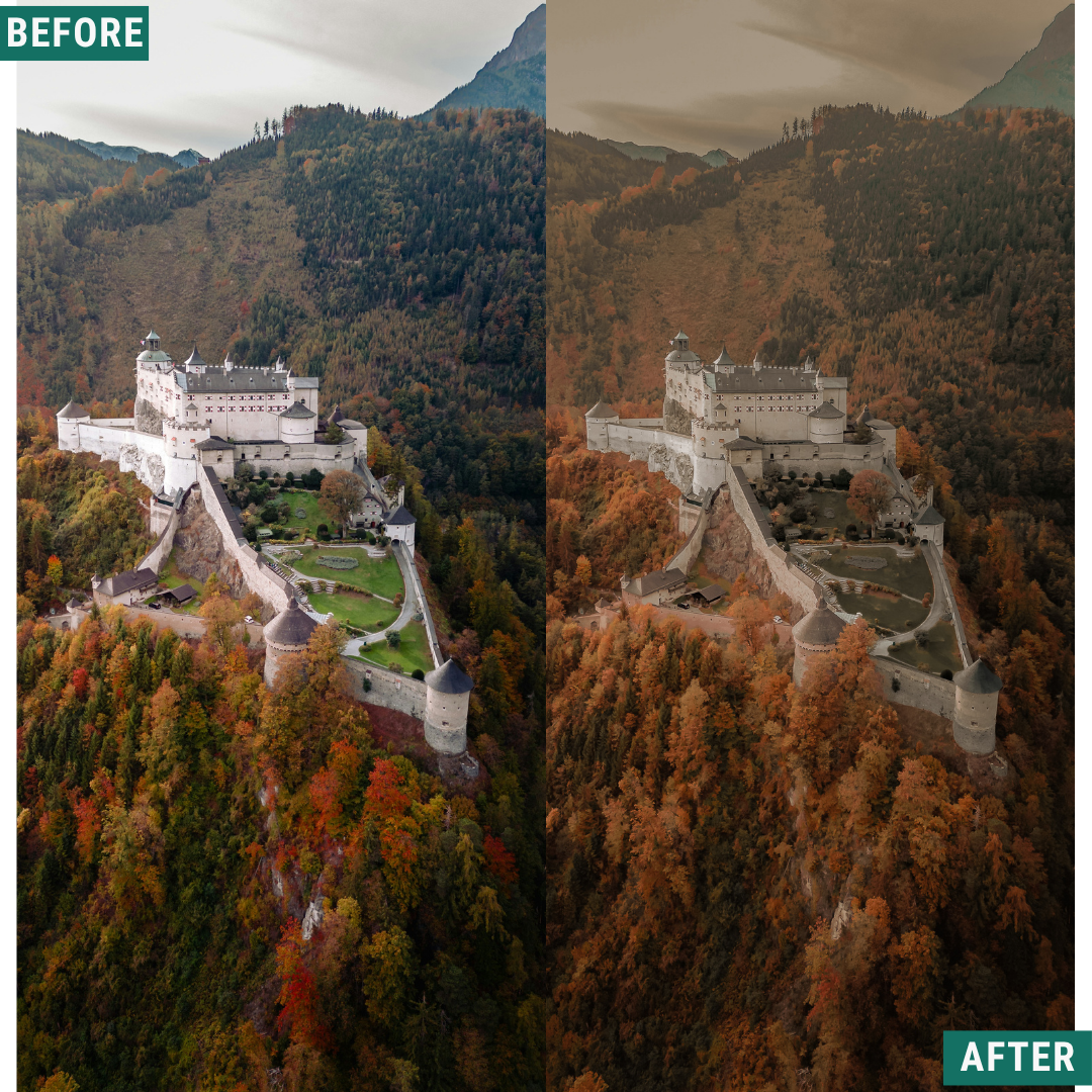 Gold Fields Lightroom Presets Pack