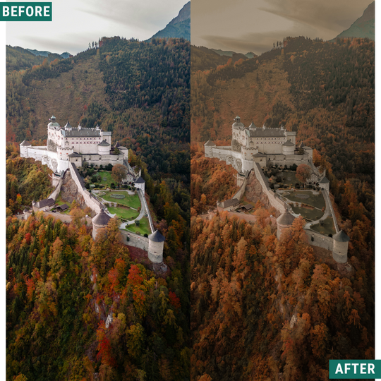 Gold Fields Lightroom Presets Pack