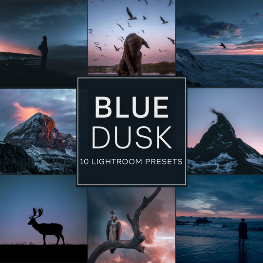 Blue Dusk Lightroom Presets Pack