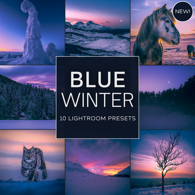 Blue Winter LIMITED Lightroom Presets Pack