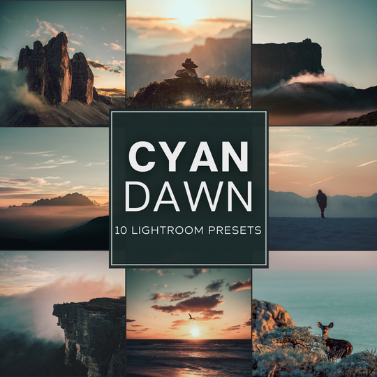 Cyan Dawn Lightroom Presets Pack