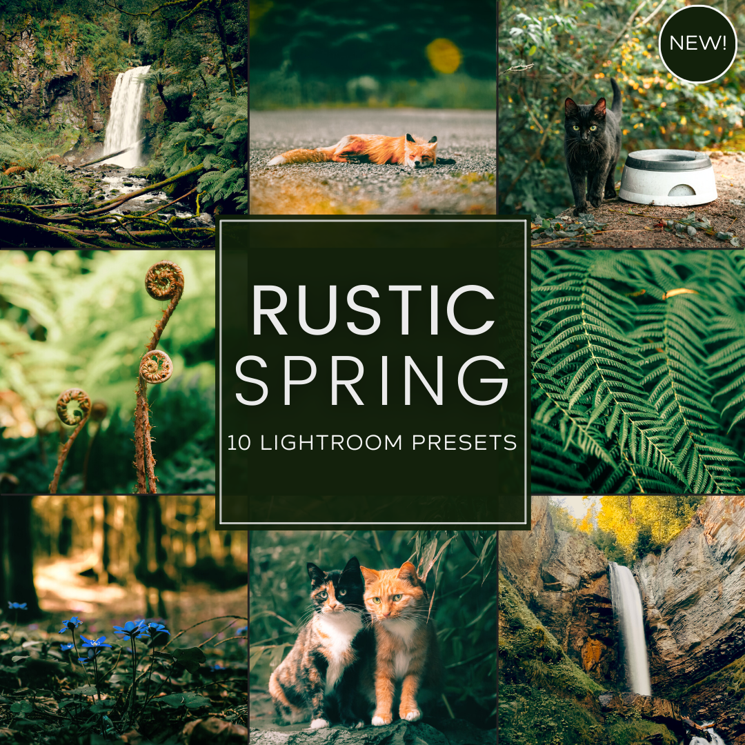 Rustic Spring LIMITED Lightroom Presets Pack