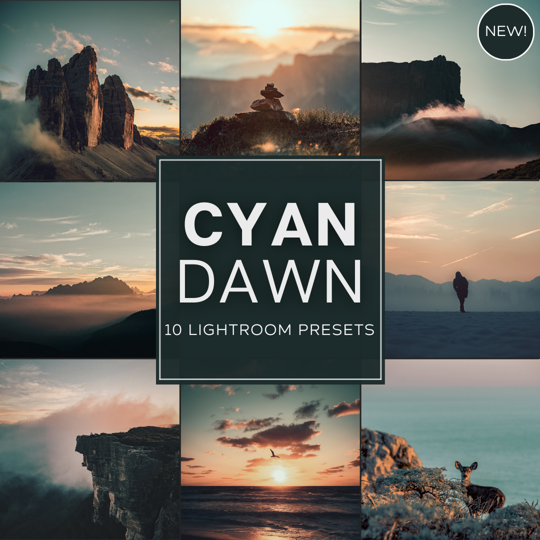 Cyan Dawn Lightroom Presets Pack