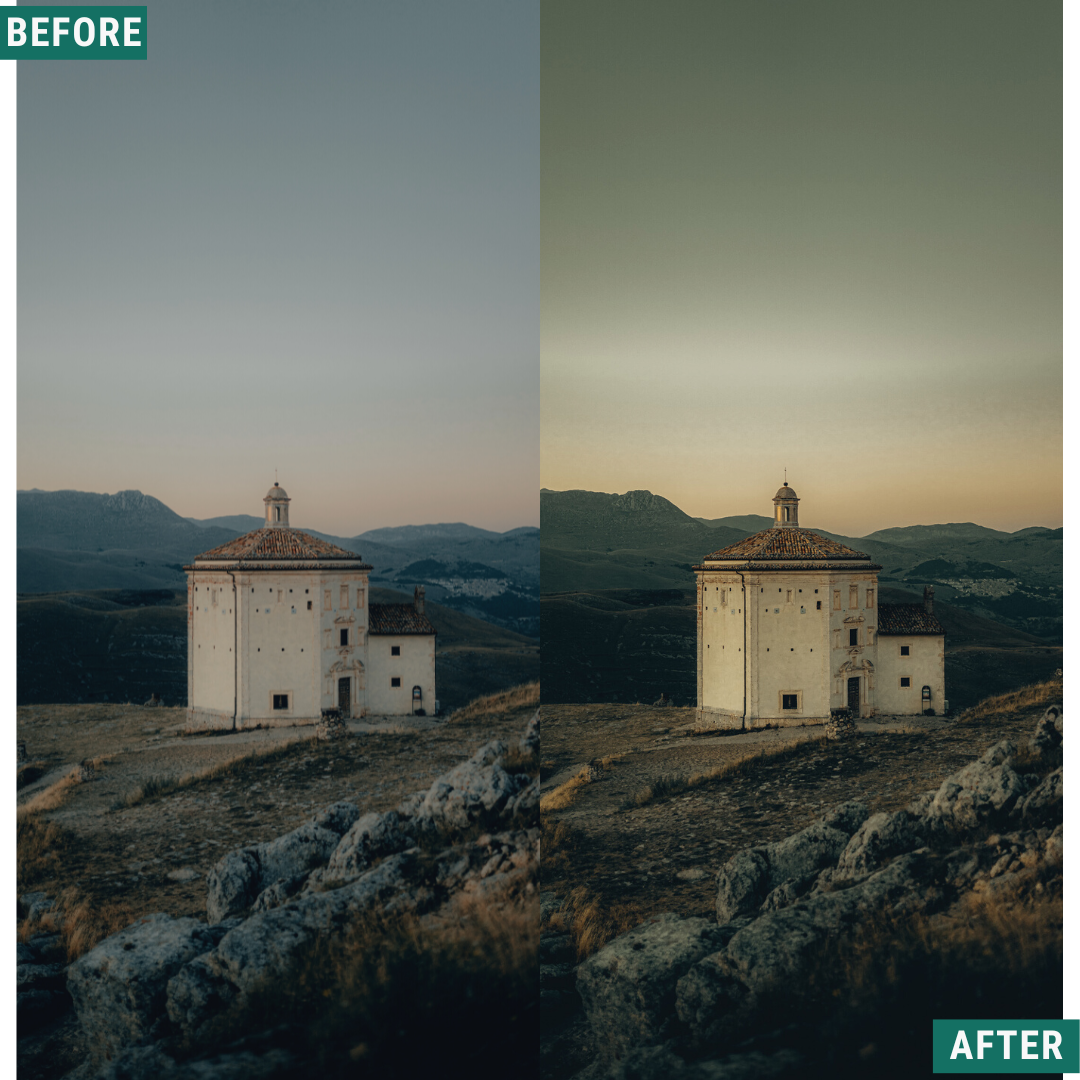 Dramatic Mood Lightroom Presets Pack