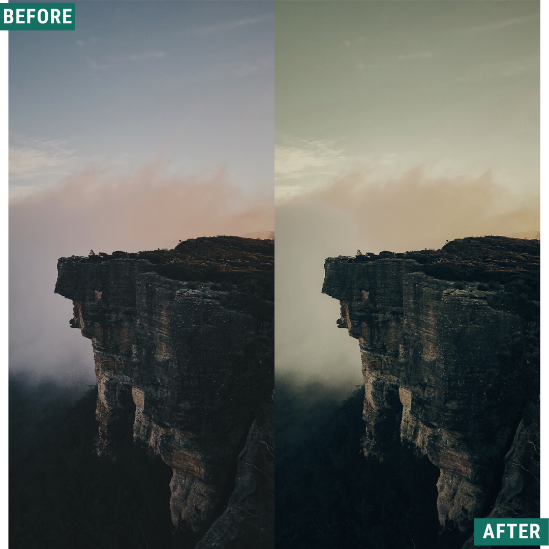 Dramatic Mood Lightroom Presets Pack