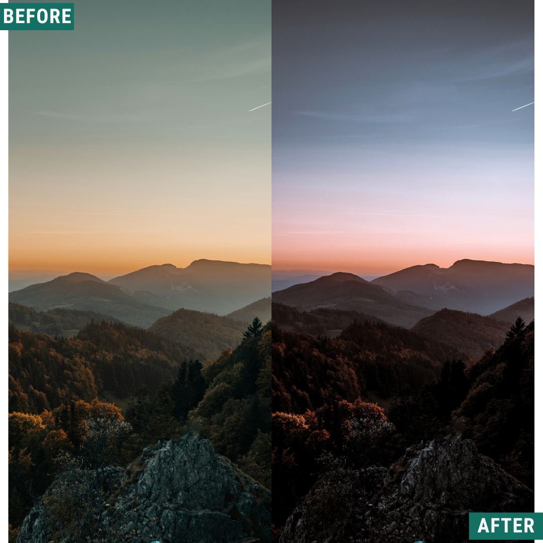 Dark Peaks Lightroom Presets Pack