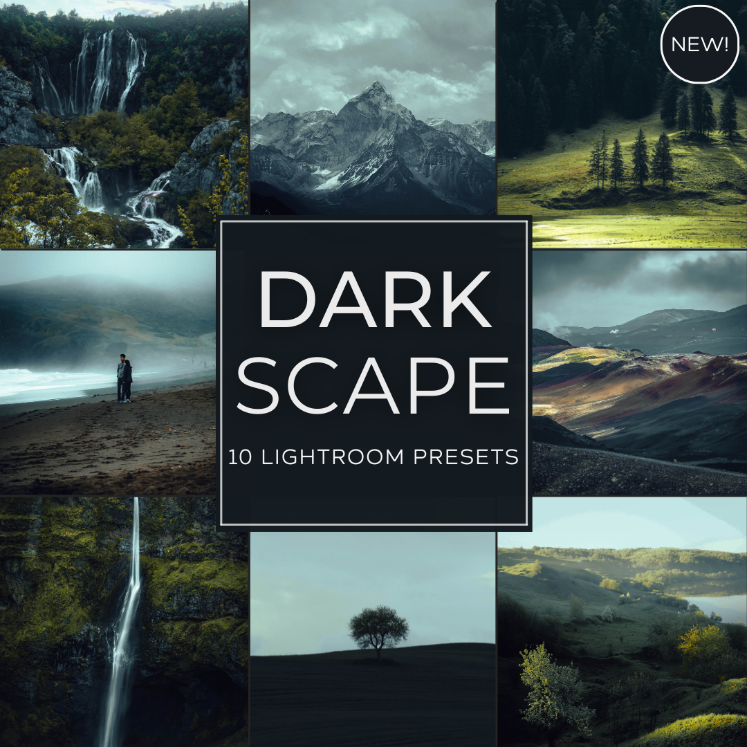 Dark Scape Lightroom Presets Pack