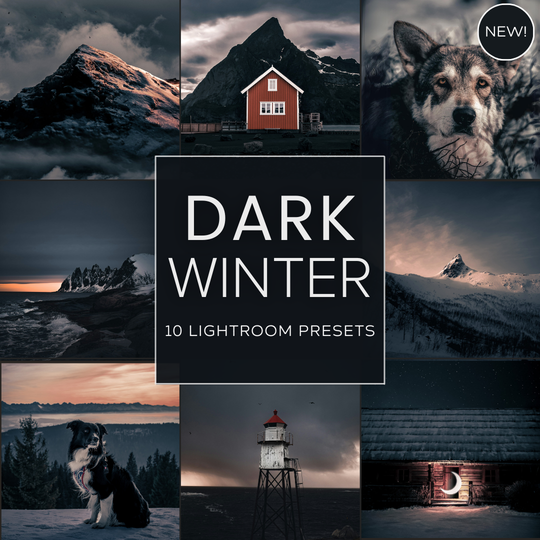 Dark Winter LIMITIERTES Lightroom-Presets-Paket