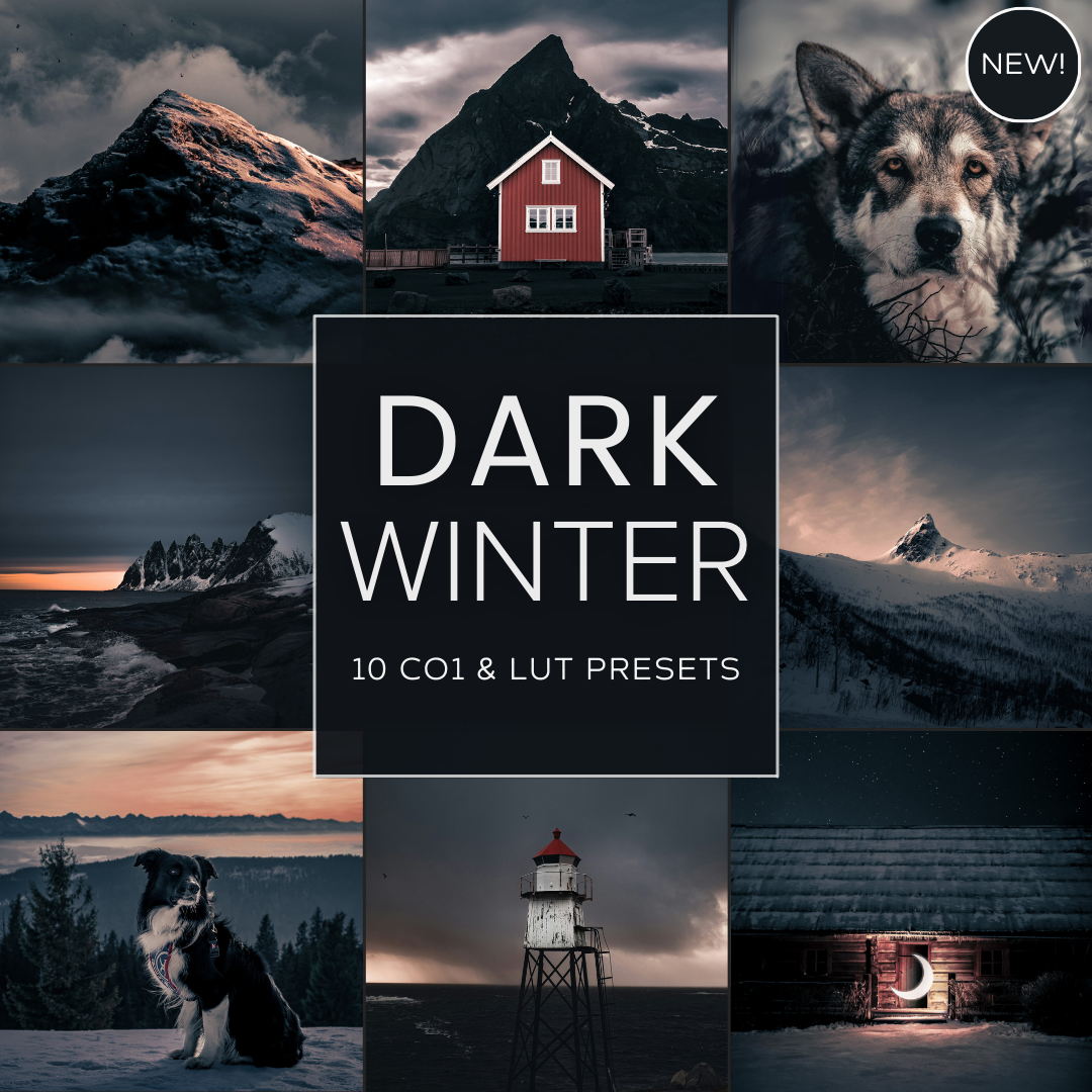 Blue Winter LIMITIERTES Lightroom-Presets-Paket