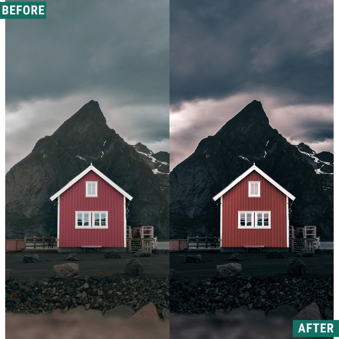 Dark Winter LIMITIERTES Lightroom-Presets-Paket