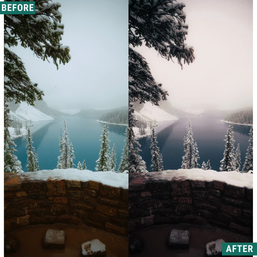 Dark Winter LIMITED Lightroom Presets Pack