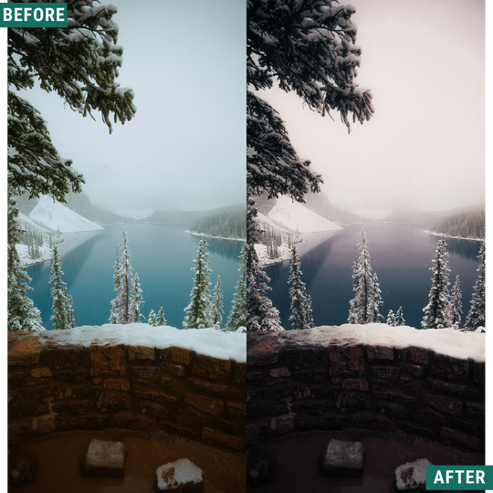 Dark Winter LIMITED Lightroom Presets Pack