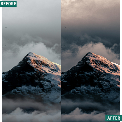 Dark Winter LIMITIERTES Lightroom-Presets-Paket