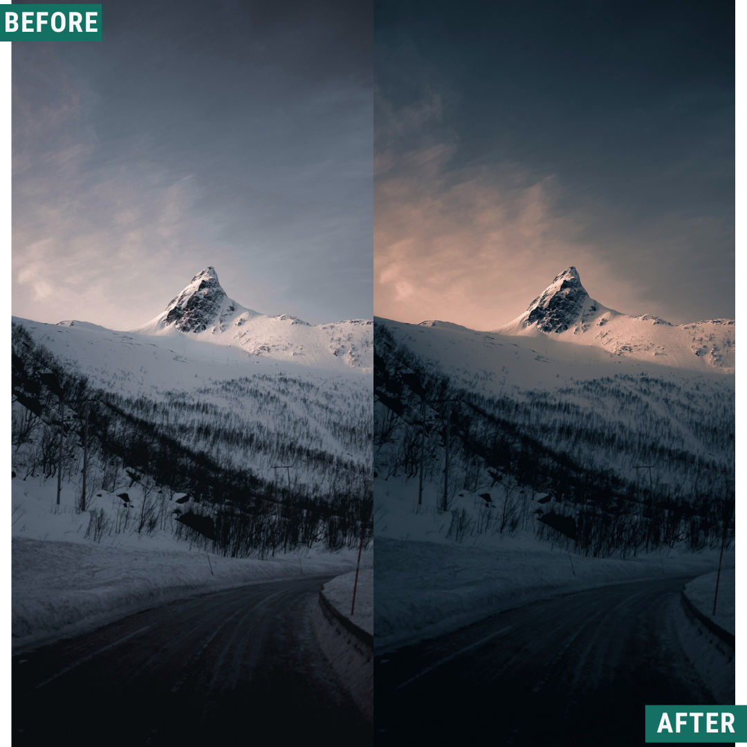 Dark Winter LIMITED Lightroom Presets Pack