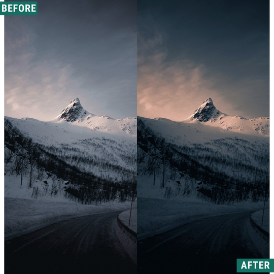 Dark Winter LIMITED Lightroom Presets Pack