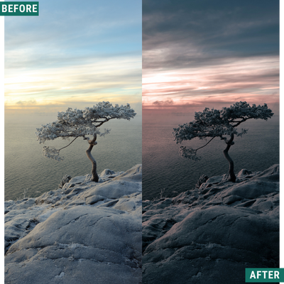 Dark Winter LIMITIERTES Lightroom-Presets-Paket