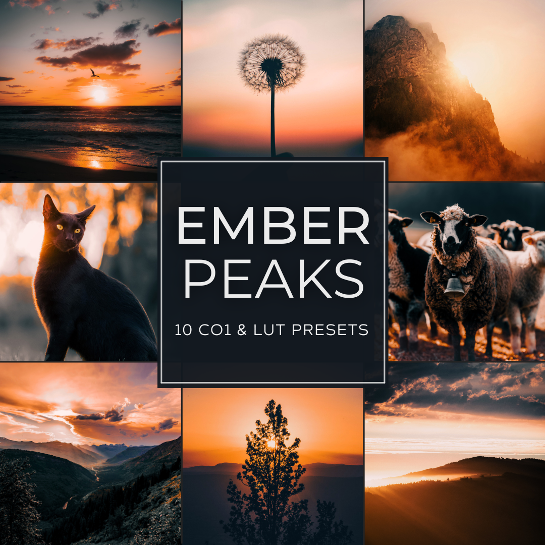 Ember Peaks Capture One & LUT Presets Pack