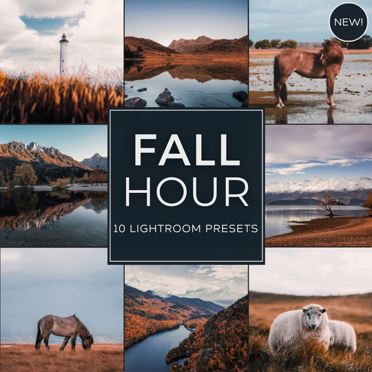 Fall Hour LIMITED Lightroom Presets Pack