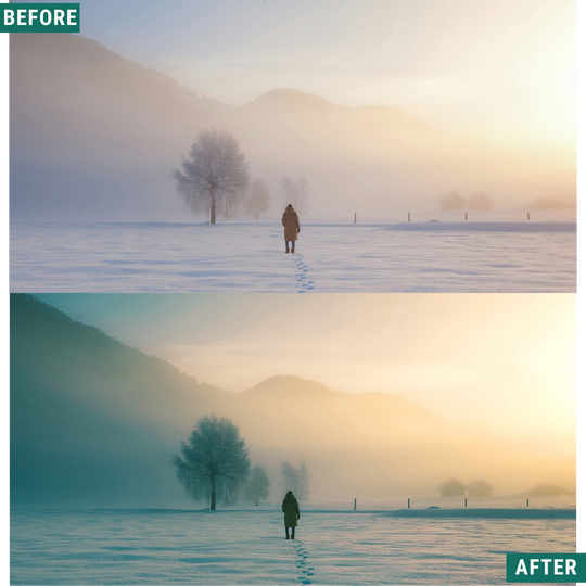 Gold Frost LIMITED Lightroom Presets Pack