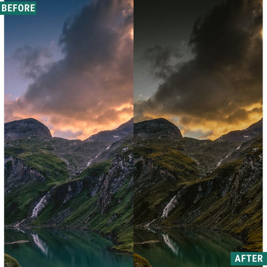 Moody Land LIMITIERTES Lightroom-Presets-Paket