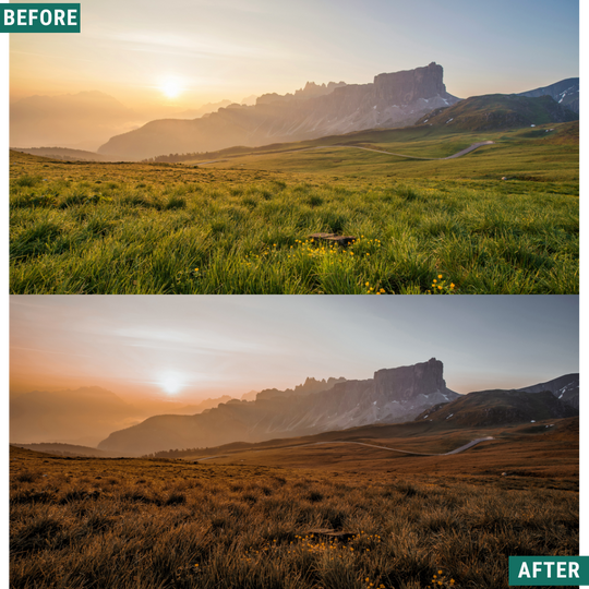 Muted Mood Lightroom Presets Pack